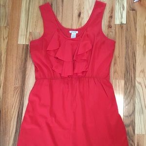Red dress